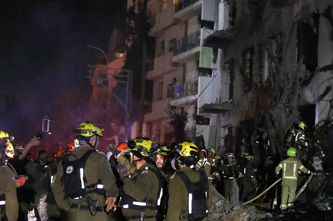 (SpotNews) ISRAEL-TEL AVIV-EXPLOSION-AFTERMATH