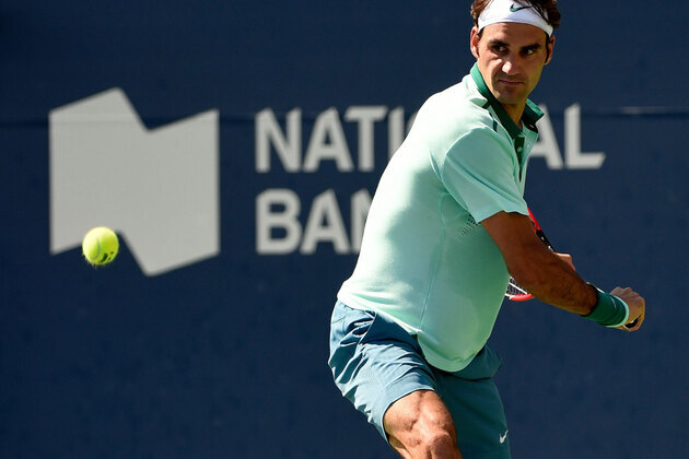 Roger Federer dazzles in US Open return alongside McEnroe, Agassi and Roddick