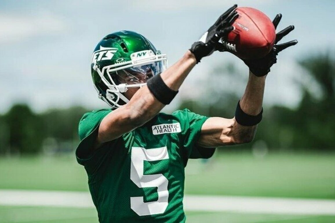 Garrett Wilson Sings a Happy Tune as Jets Continue First Week of OTAs