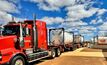 Raw materials being delivered to the Wubin emulsion plant. Photo courtesy Aquirian