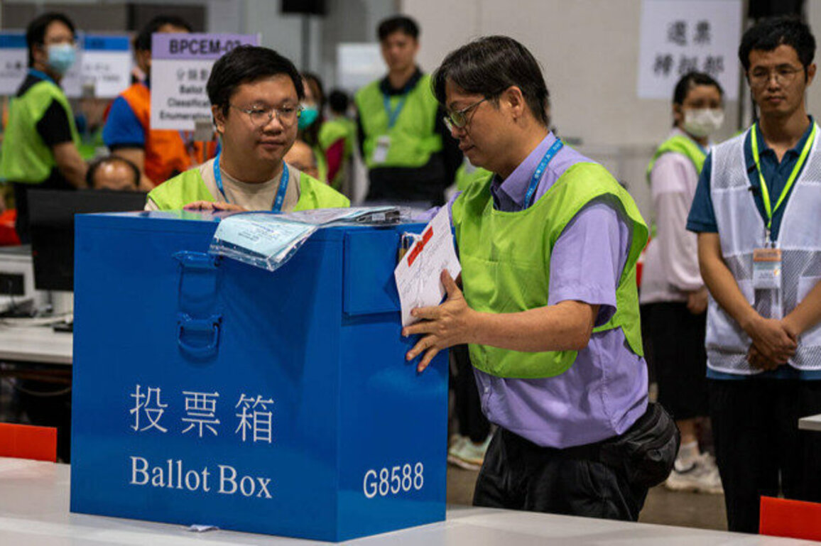 HKSAR holds election committee subsector by-elections