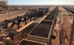  A train being loaded with FMG ore in Western Australia's north