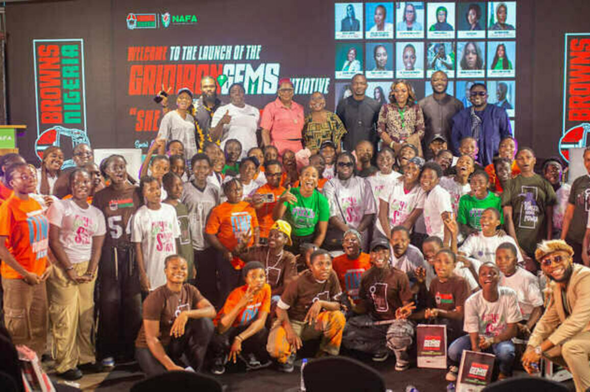 Browns and NAFA host launch of Gridiron Gems program