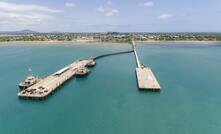 Bowen Wharf in Queensland. 