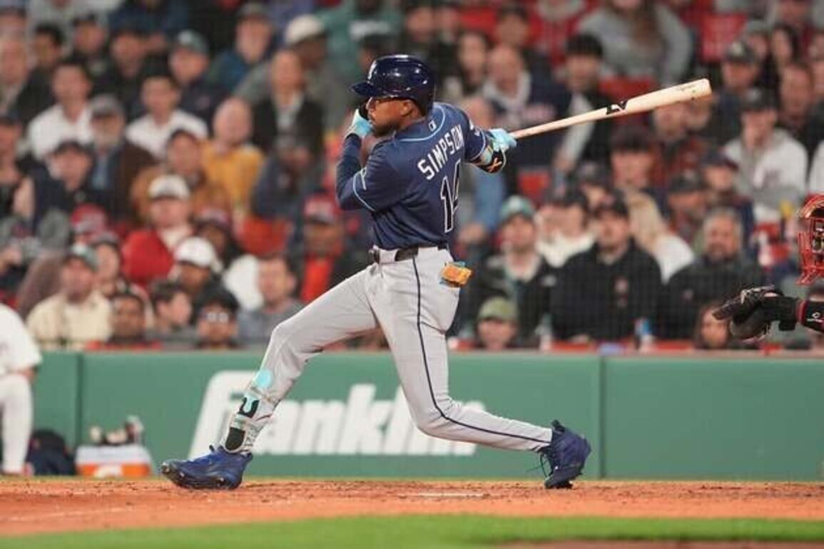Chandler Simpson, Rays surge past Red Sox, run win streak to 7
