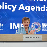 U.S.-WASHINGTON, D.C.-IMF-MANAGING DIRECTOR-BRIEFING-GLOBAL POLICY AGENDA