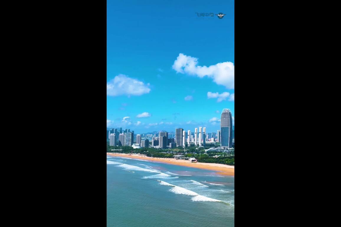 60"FlyOverChina | Lingshan Bay, a coastal gem in E China's Shandong