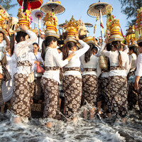 INDONESIA-BALI-MELASTI CEREMONY