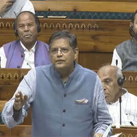 Lok Sabha Public Undertakings Committee led by Baijayant Panda presents five reports in Parliament