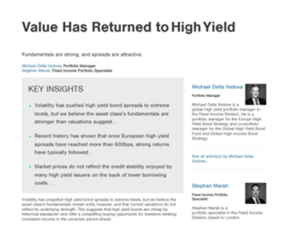 How high yield bonds are riding the waves of volatility 