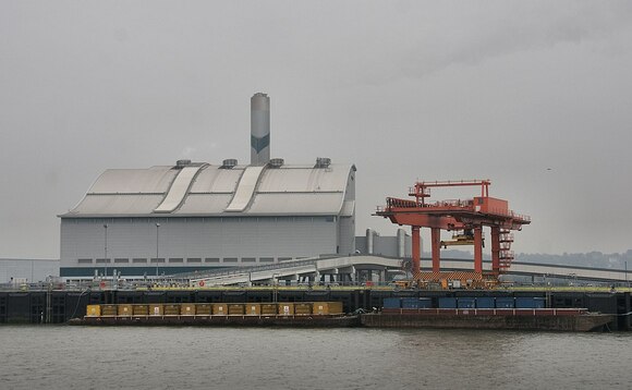 Cory's Riverside Resource Recovery Energy from Waste Facility in Belvedere, London | Credit: Pterre
