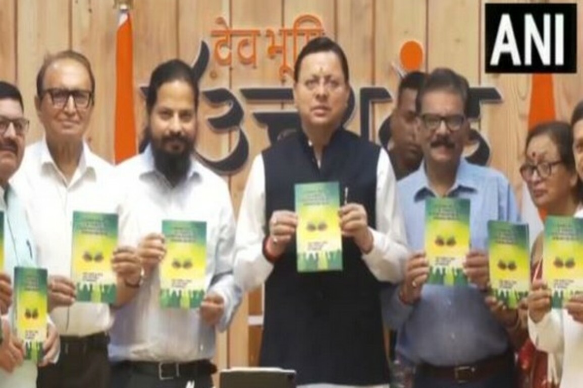 Uttarakhand CM Dhami launches book 'Continuous Welfare of Students'