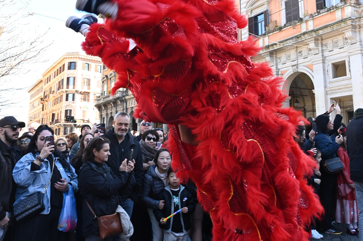 ITALY-ROME-CHINESE NEW YEAR-CELEBRATION