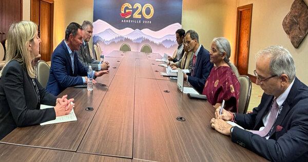 FM Nirmala Sitharaman meets 3M CEO in Asheville; Explores expansion in advanced manufacturing and R&D