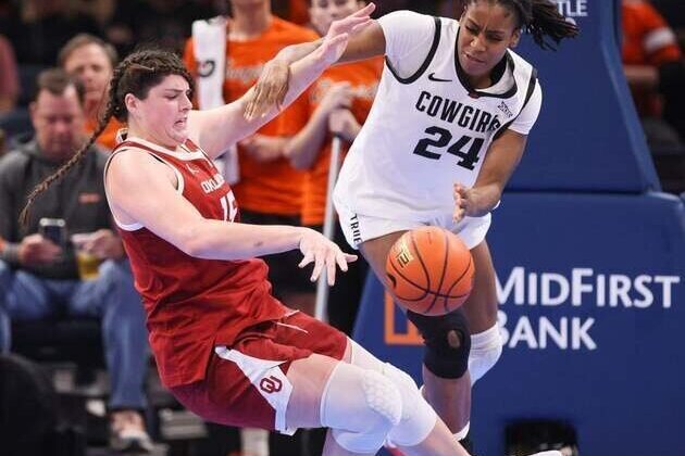 Women's Top 25 roundup: No. 9 Oklahoma handles No. 23 Oklahoma State
