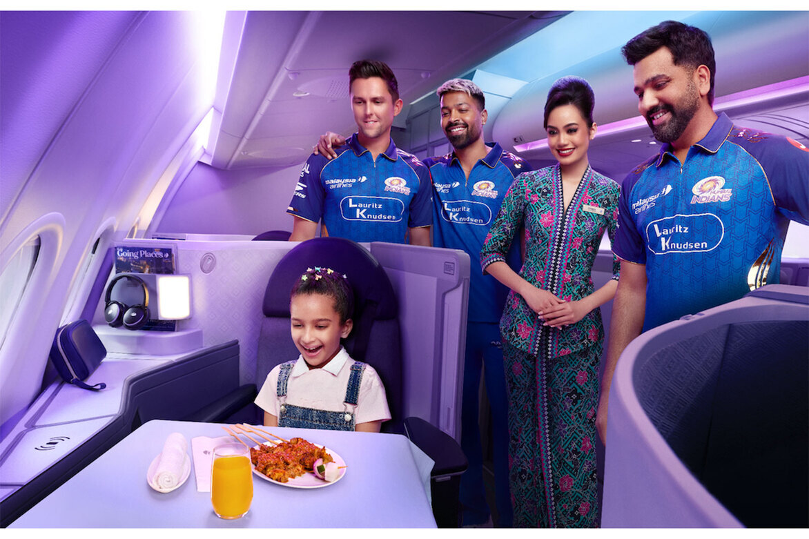 Malaysia Airlines and Mumbai Indians Bring Cricket to 30,000 Feet