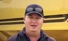 Kondinin Group engineer Ben White, inspecting mother bins