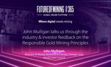 John Mulligan talks feedback on the Responsible Mining Priciples