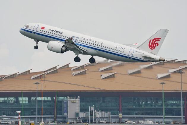 Milestone for China's homegrown aircraft with 1st int'l commercial flight