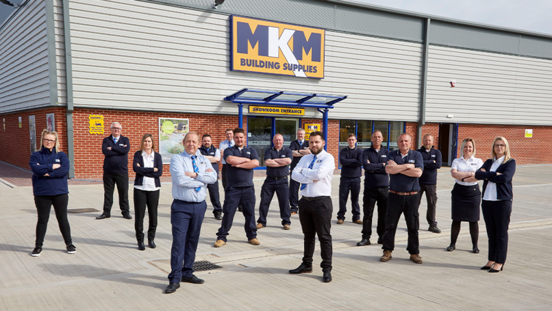 The team at the new branch