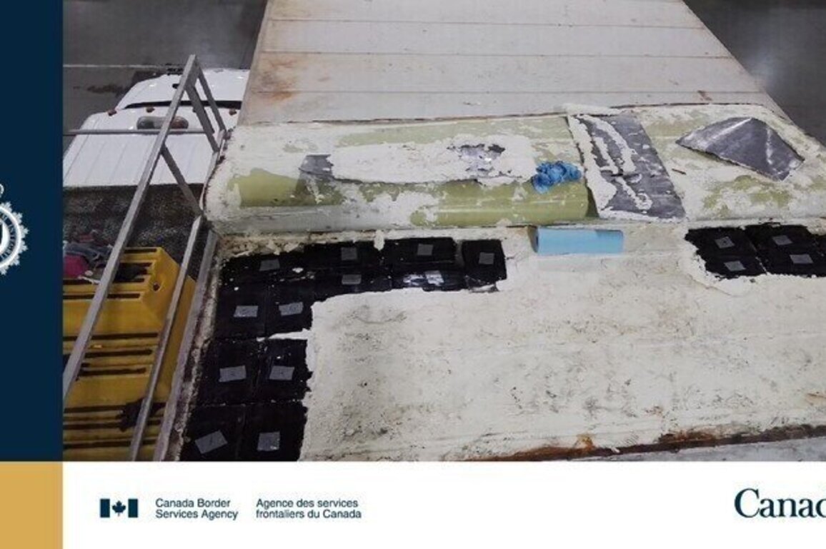 CBSA seizes over 26 kilograms of cocaine from a sea container originating in Colombia
