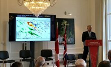 Osisko Mining president and CEO John Burzynski shows off Windfall Lake highlights at the Canadian Mining Symposium in London earlier this year