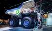 Liebherr's T264 battery electric autonomous truck.