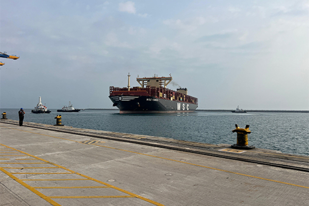 MSC Turkiye makes historic berth at Vizhinjam Port, marking milestone in Indian maritime sector