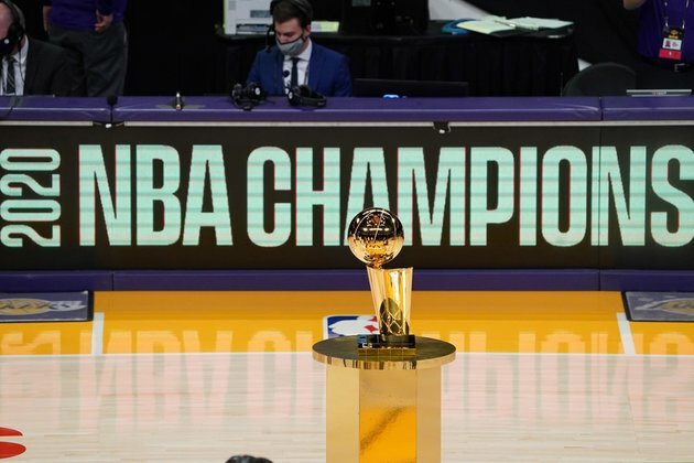 Nets, Lakers lead '22 NBA title odds