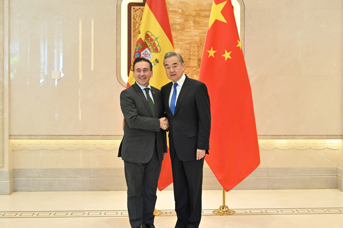 CHINA-ZHEJIANG-HANGZHOU-WANG YI-SPANISH FM-TALKS (CN)