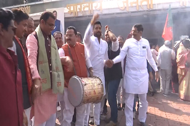 Madhya Pradesh: BJP workers celebrate Nitin Nabin taking charge as national president