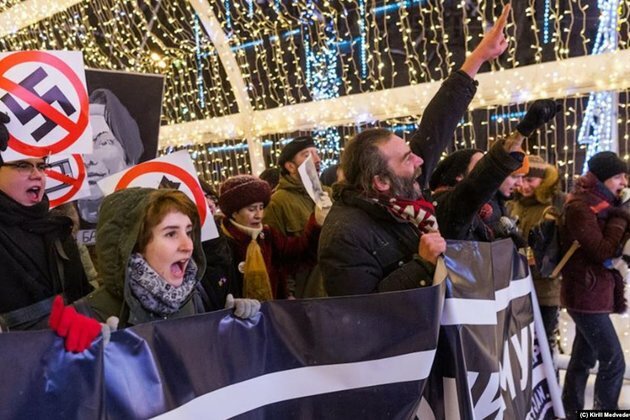 Moscow Protesters Remember 2009 Killings Of Lawyer And Journalist