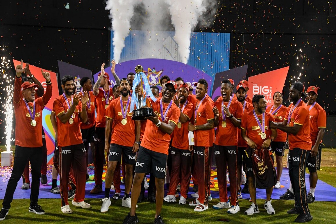 Trinbago Knight Riders script history with their fifth CPL title