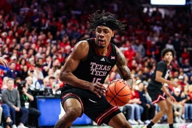 Top 25 roundup: JT Toppin leads No. 16 Texas Tech past No. 1 Arizona