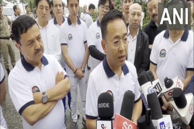 Sikkim CM performs yoga in Gangtok on 11th IYD, calls to make state "global destination" in wellness tourism