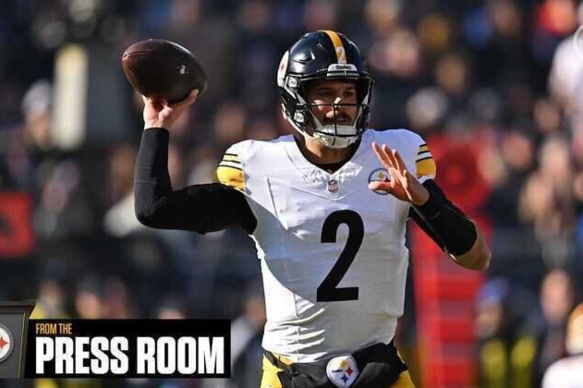 From the Press Room: Steelers at Bears