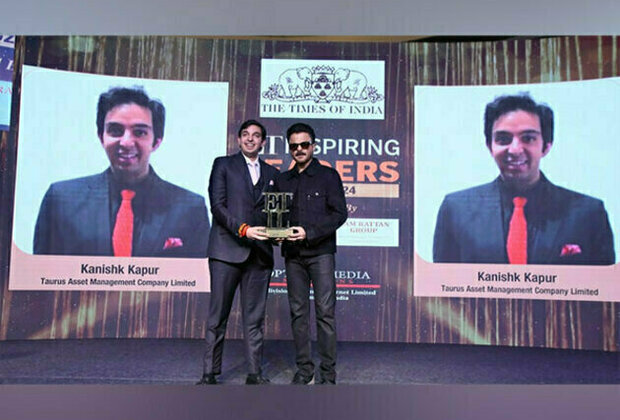 Taurus Mutual Fund's Director Kanishk Kapur, felicitated as ET Inspiring Leaders 2024