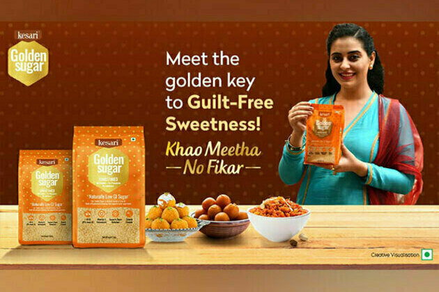 Kesari Golden Sugar unlocks a sweet secret, promoting a healthier life with #KhaoMeethaNoFikar