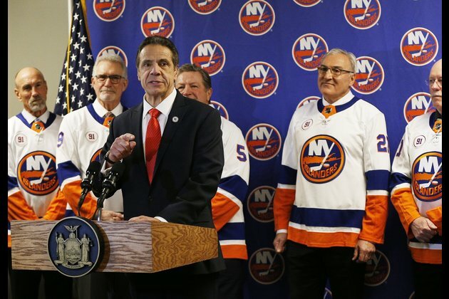 Construction stops at Islanders' new arena