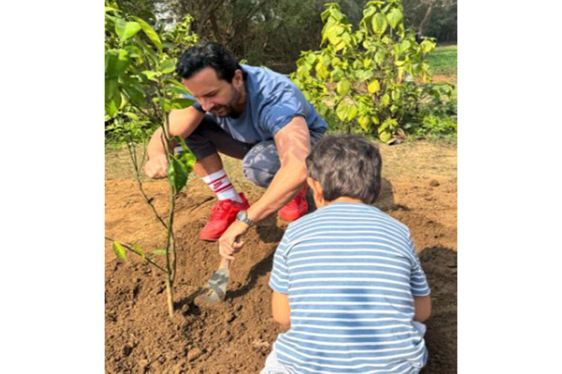 Kareena shares how her son Jeh celebrated his fifth birthday by indulging in tree planting session