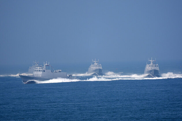 Taiwan detects 6 Chinese vessels, 1 ship around itself