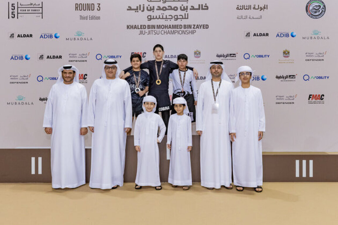 Sharjah Self-Defence leads on opening day of Round 3 of Khaled bin Mohamed bin Zayed Jiu-Jitsu Championship