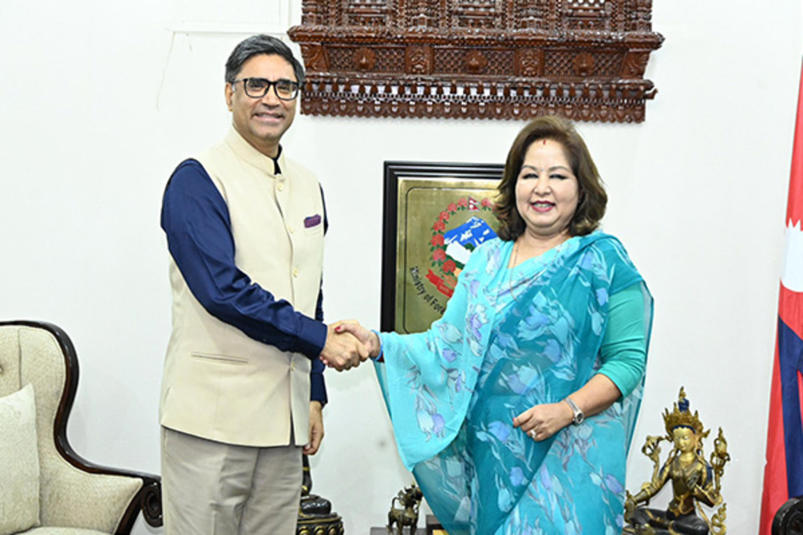 Foreign Secretary Vikram Misri calls on Nepali Foreign Minister in Kathmandu