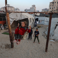 MIDEAST-GAZA CITY-CHILDREN