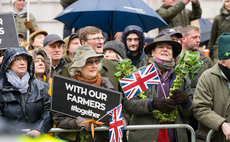 Farmers fighting family farm tax take campaign to supermarkets