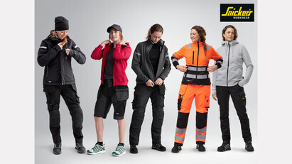 Snickers Workwear's Street-smart, Ergonomic Working Clothes for Women
