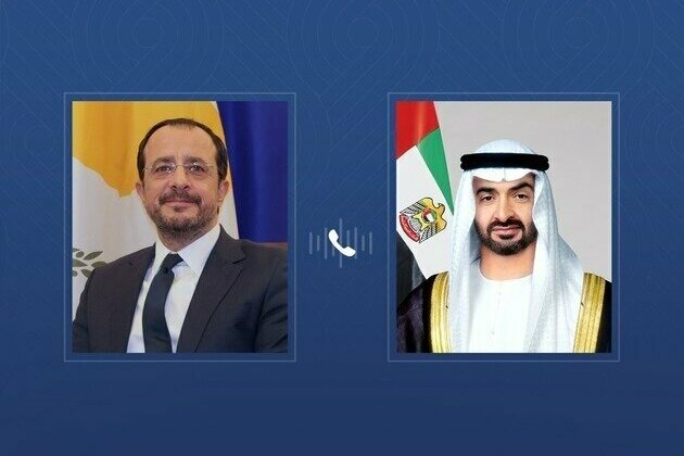 UAE President receives phone call from President of Cyprus