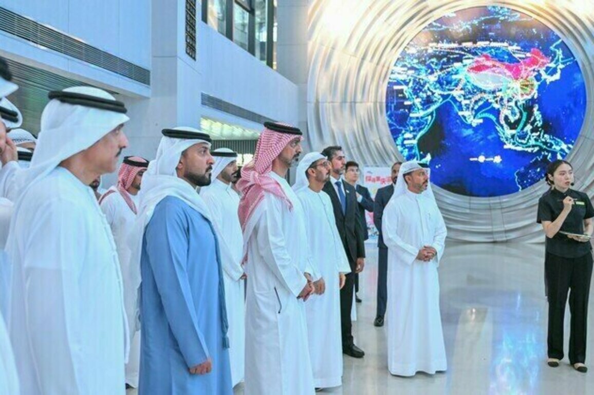 Ajman Crown Prince visits Chongqing Planning Exhibition, Three Gorges Museum