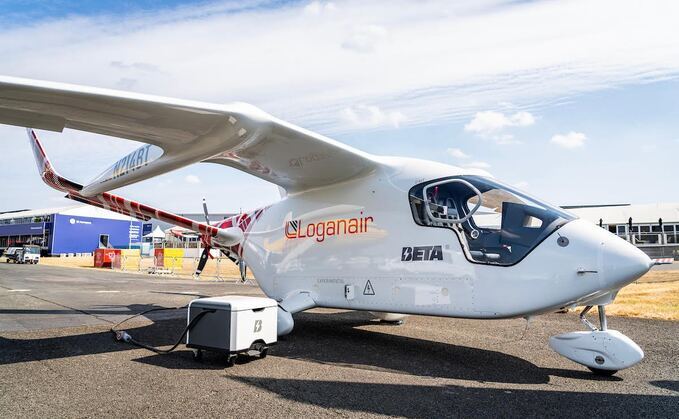 Credit: Loganair / Beta Technologies 