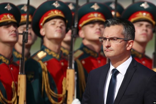 Slovenian PM Sarec In Moscow To Discuss Economic Cooperation